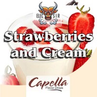 Capella Flavor - Strawberries and Cream Flavor - 10ml