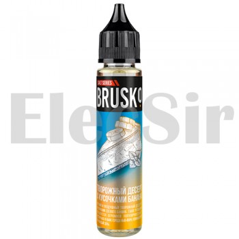 Жидкость для электронных сигарет Brusko SALT - Творожный десерт с кусочками банана - 30ml
